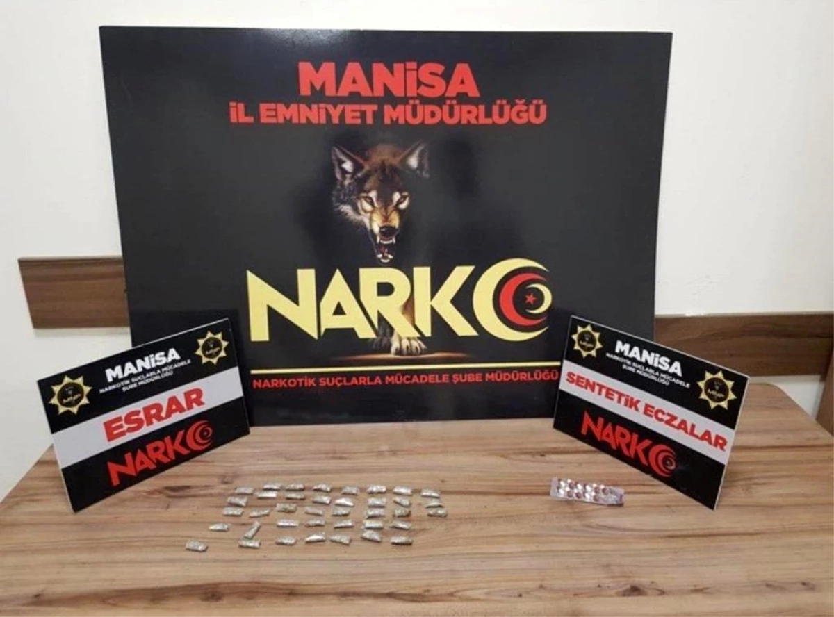Manisa'da Uyuşturucu Operasyonu: 3 Şüpheli Hakkında İşlem Yapıldı